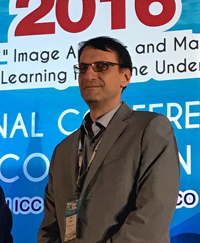 Prof. Simone Marinai at ICPR 2016